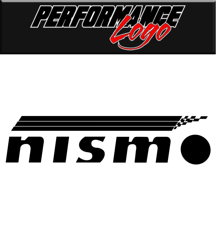 NISMO decal, performance decal, sticker