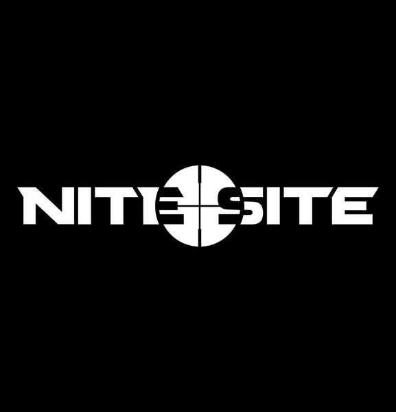 Nite Site  decal, fishing hunting car decal sticker
