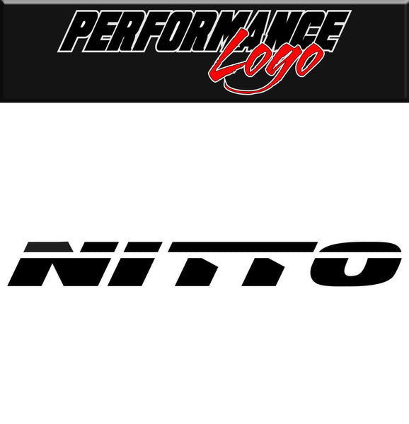 Nitto Tire decal, performance decal, sticker