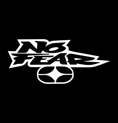 no fear decal, car decal sticker