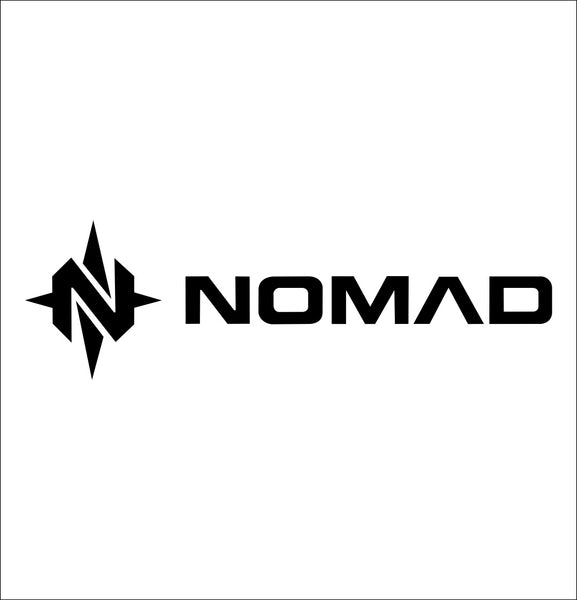nomad outdoor decal, car decal sticker