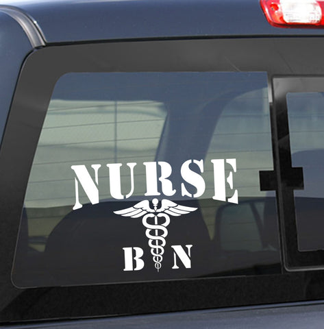 Nurse bn nurse decal - North 49 Decals
