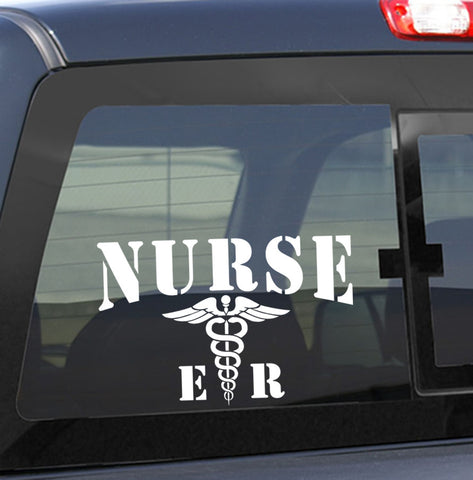 Nurse er  nurse decal - North 49 Decals