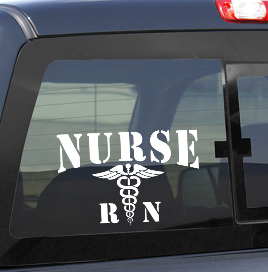 Nurse rn nurse decal - North 49 Decals