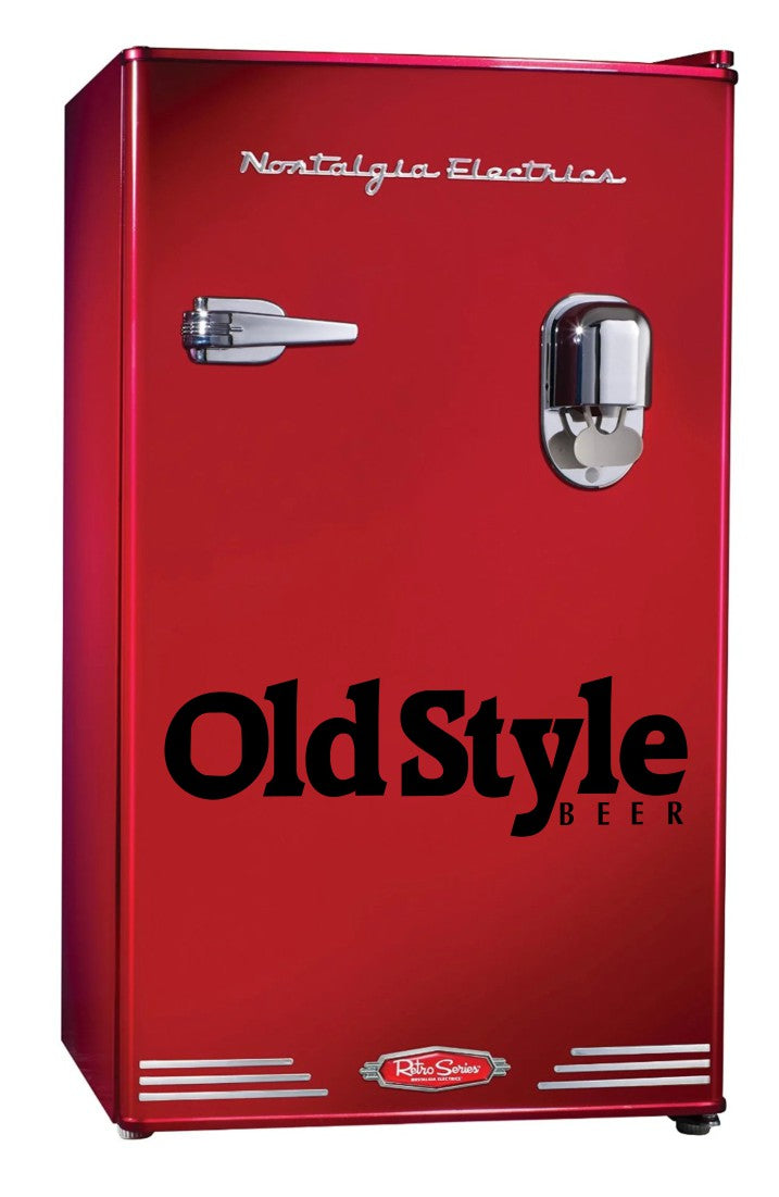 Old Style Beer decal, beer decal, car decal sticker