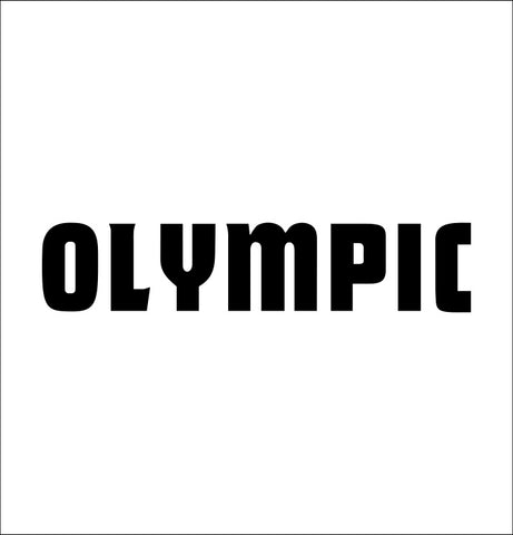 Olympic Drums decal, music instrument decal, car decal sticker