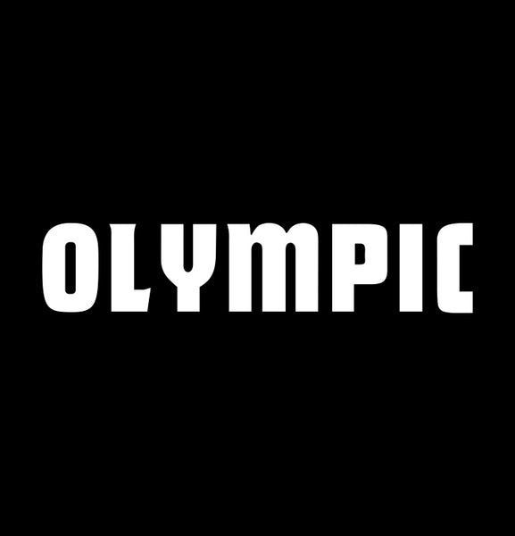 Olympic Drums decal, music instrument decal, car decal sticker