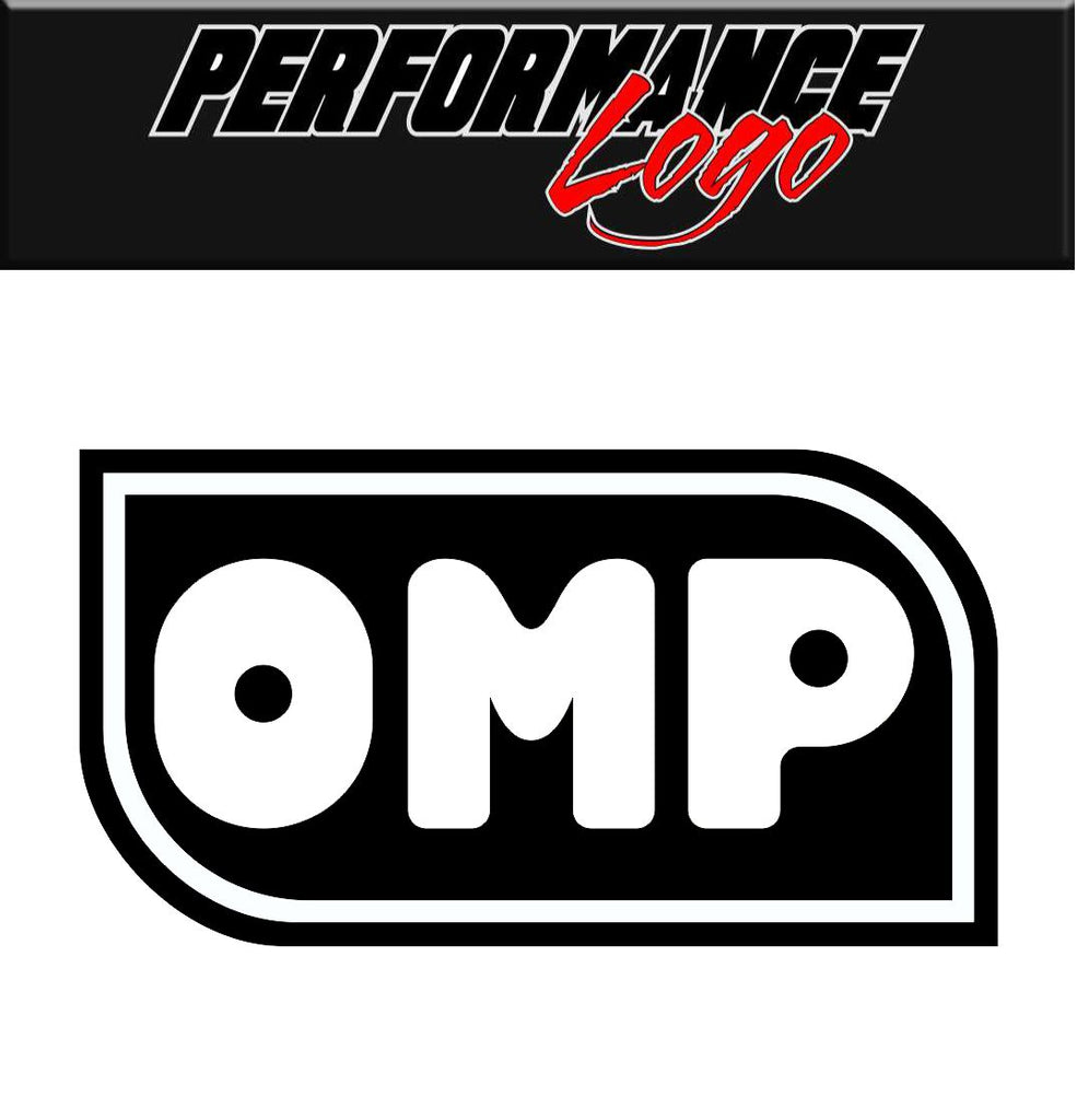 omp decal, performance decal, sticker