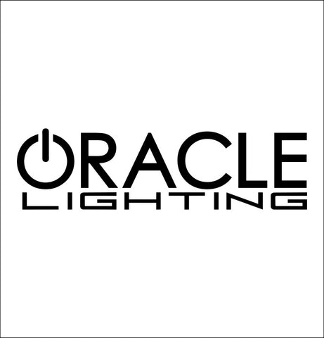 Oracle Lighting decal, car decal sticker