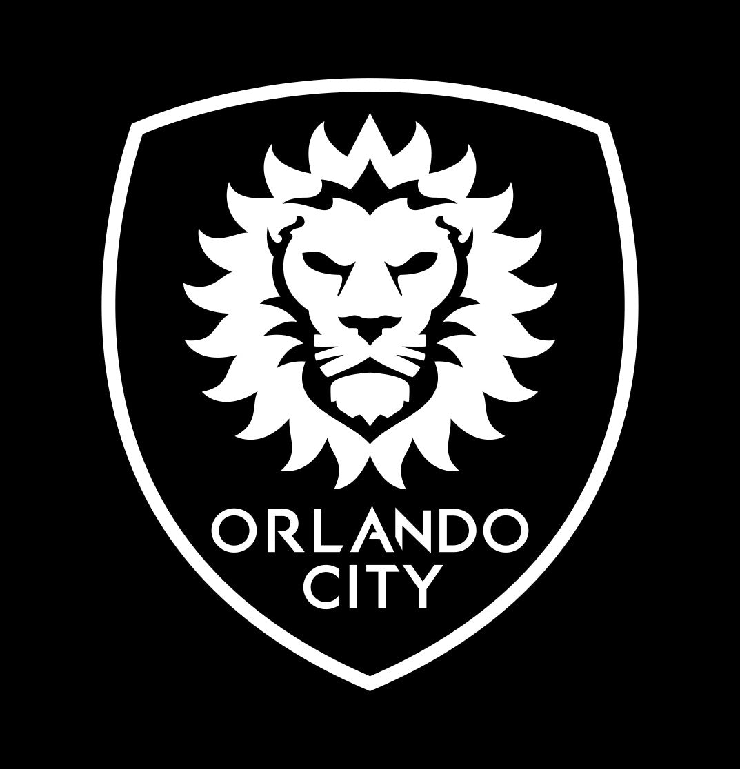 Orlando City SC decal, car decal sticker