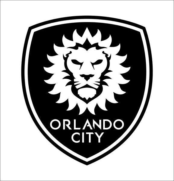 Orlando City SC decal, car decal sticker