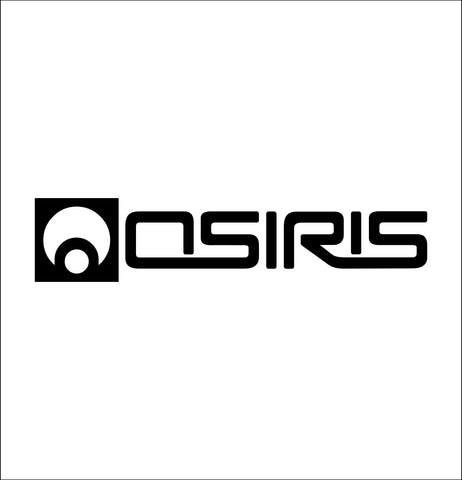 Osiris Shoes decal, skateboarding decal, car decal sticker