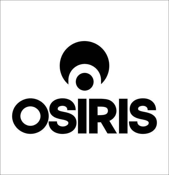 Osiris Shoes decal, skateboarding decal, car decal sticker