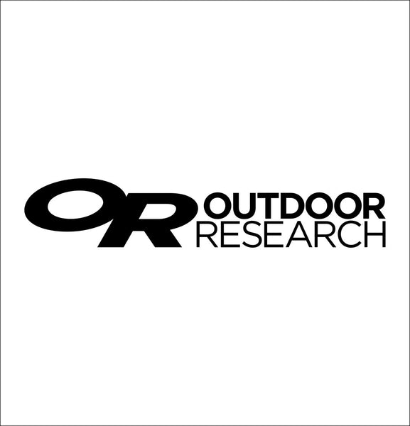 Outdoor Research decal, fishing hunting car decal sticker
