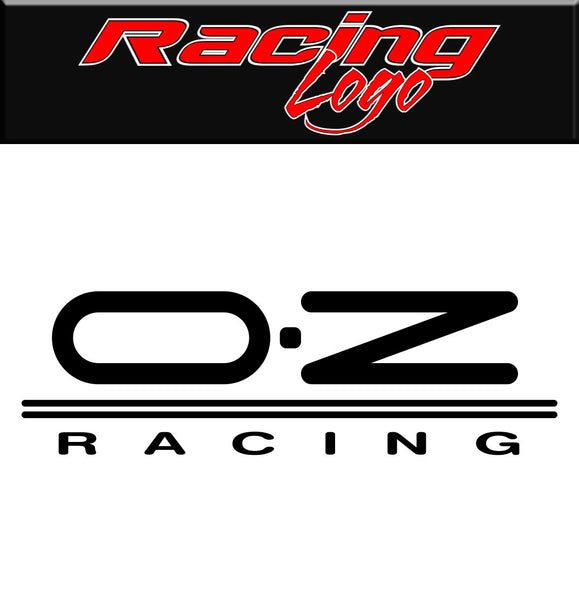 Oz Racing decal, sticker, racing decal