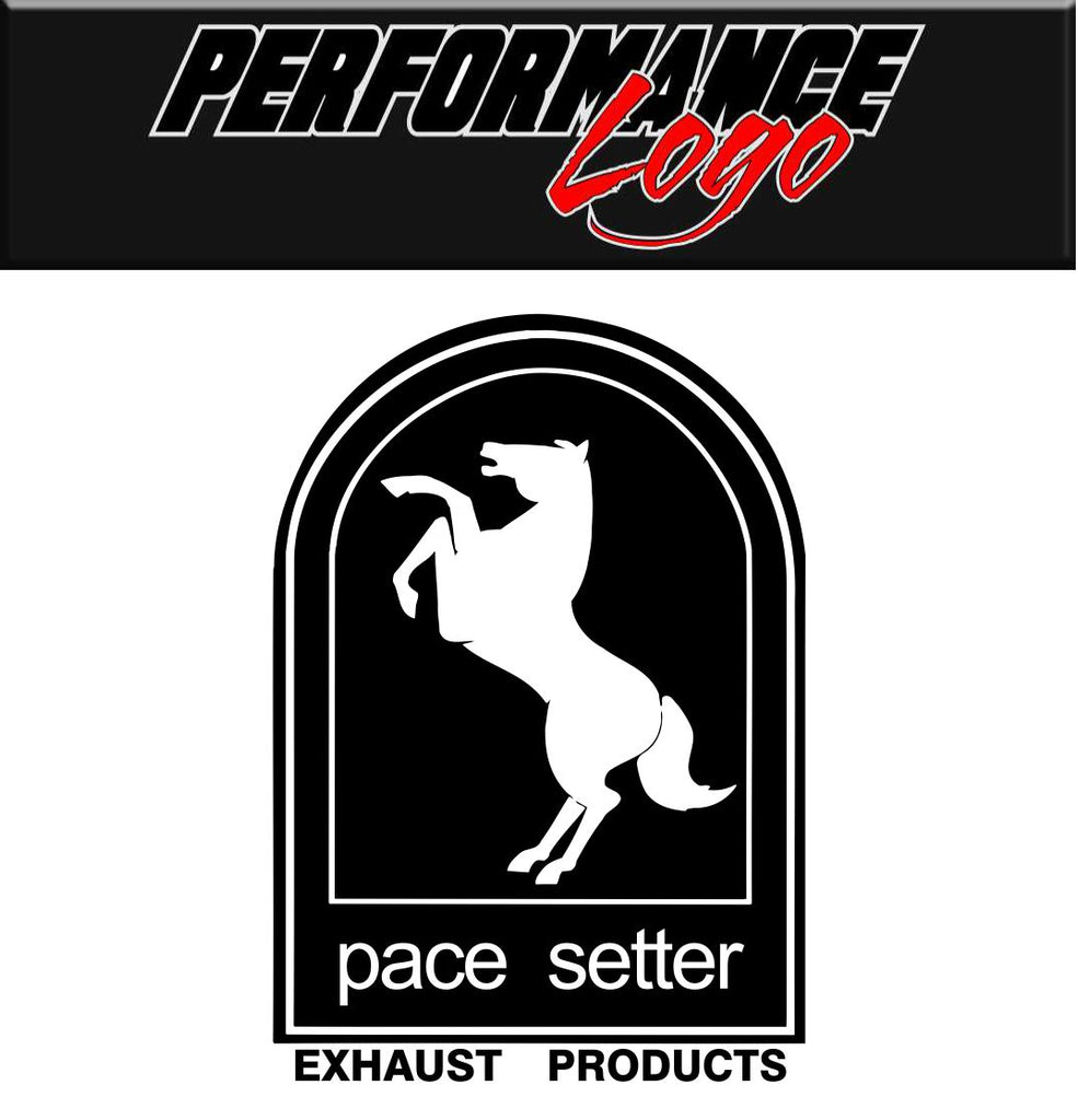 Pace Setter Exhaust decal, performance decal, sticker