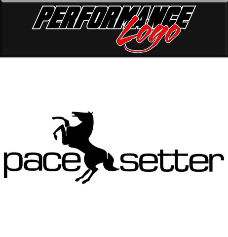 Pace Setter decal, performance decal, sticker