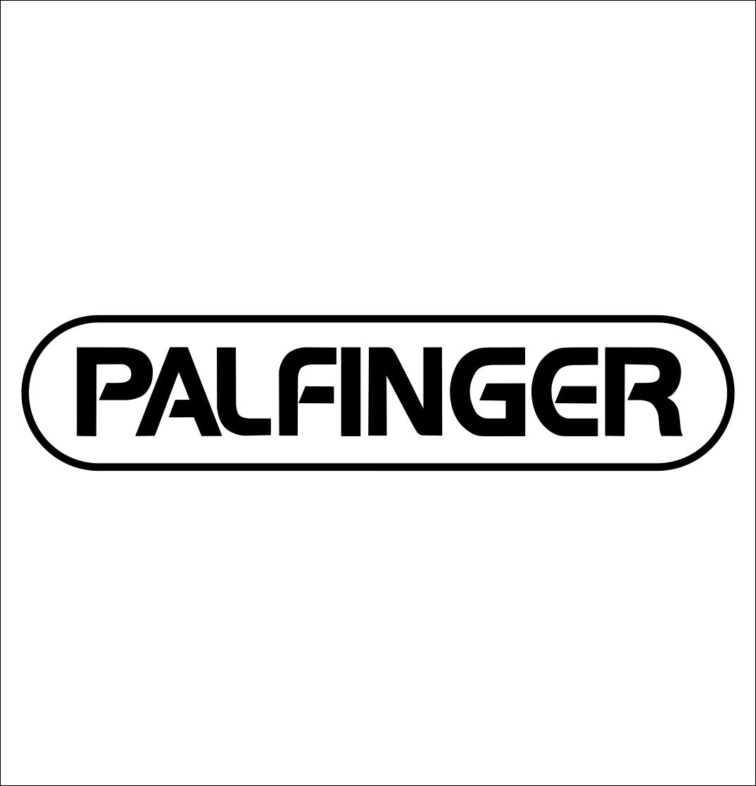 Palfinger decal, car decal sticker