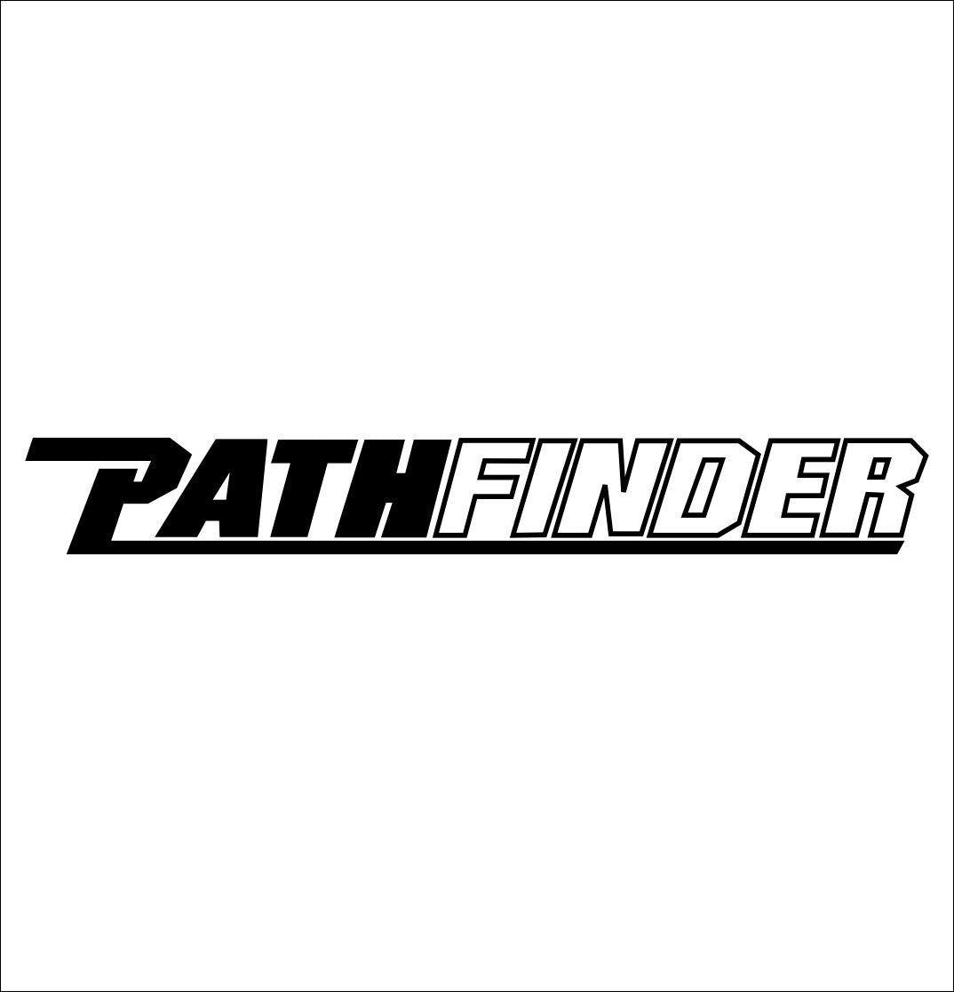 pathfinder boats decal, car decal, hunting fishing sticker