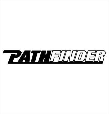 pathfinder boats decal, car decal, hunting fishing sticker