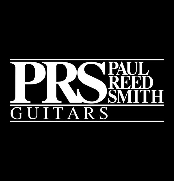 Paul Reed Smith decal, music instrument decal, car decal sticker