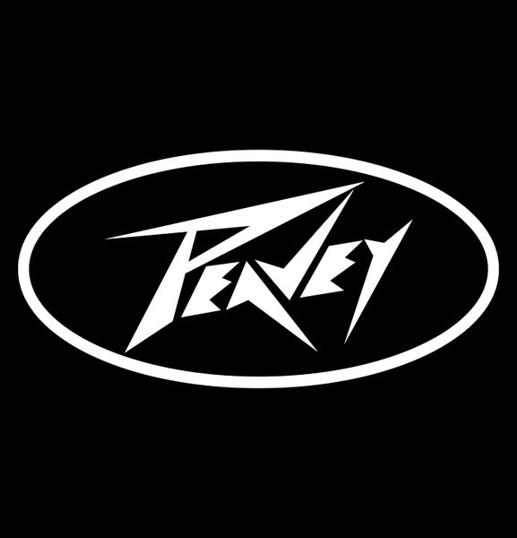 Peavey decal, music instrument decal, car decal sticker