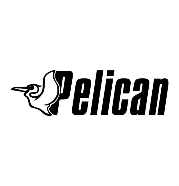 Pelican Boats decal, fishing hunting car decal sticker