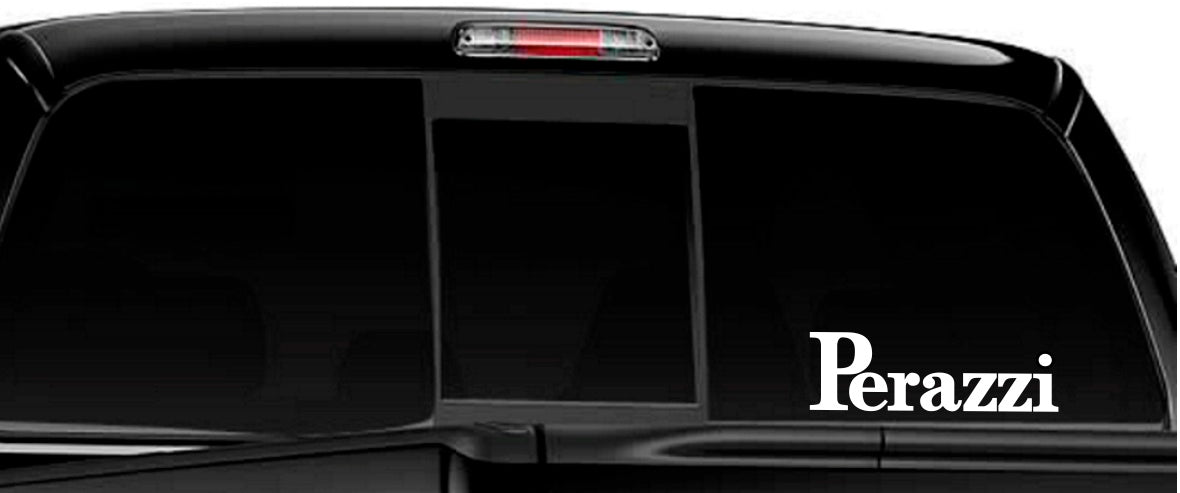 perazzi decal, car decal sticker