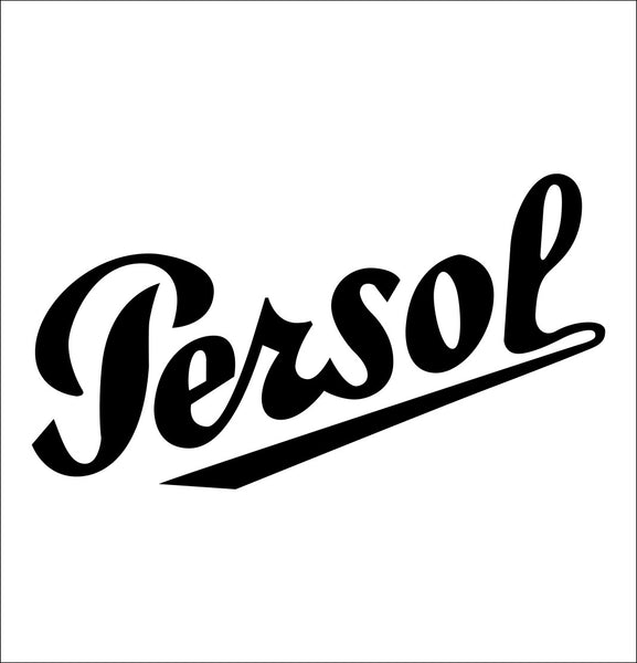Persol decal, car decal sticker