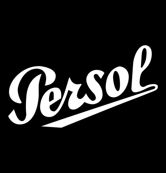 Persol decal, car decal sticker
