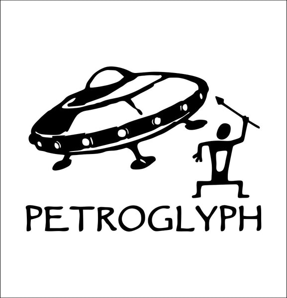 Petroglyph decal, video game decal, sticker, car decal