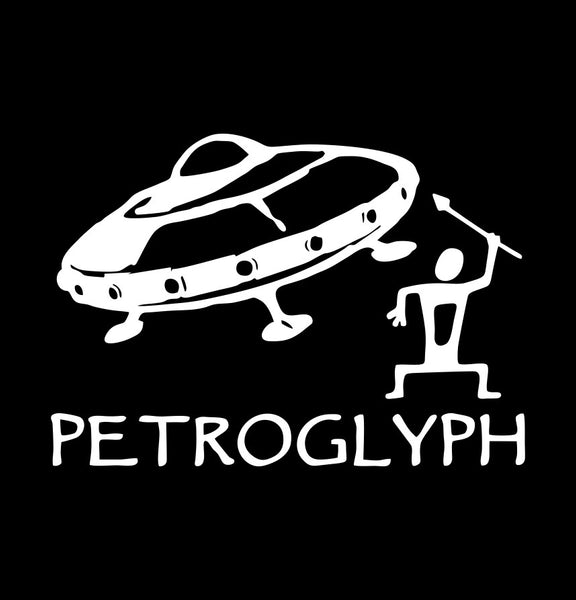 Petroglyph decal, video game decal, sticker, car decal
