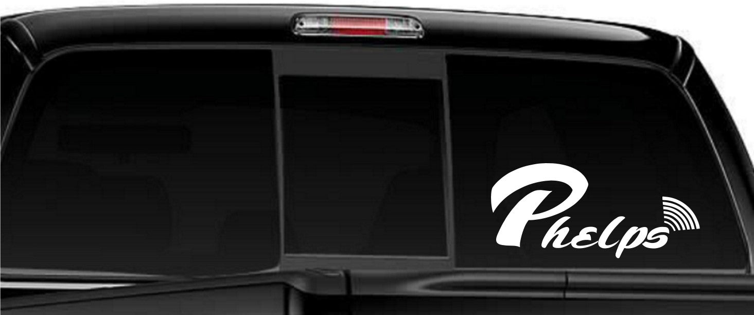 Phelps Game Calls decal, sticker, car decal