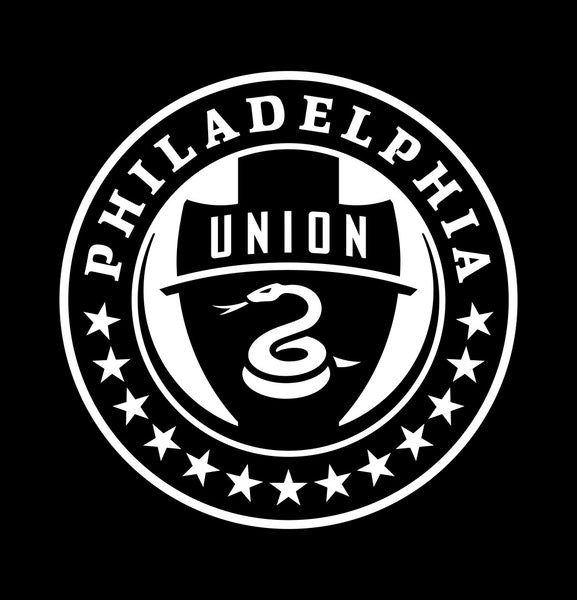 Philadelphia Union decal, car decal sticker