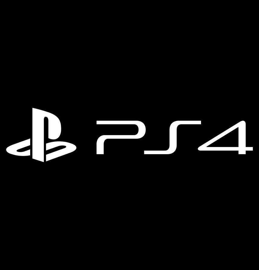 PlayStation PS4 decal, video game decal, sticker, car decal