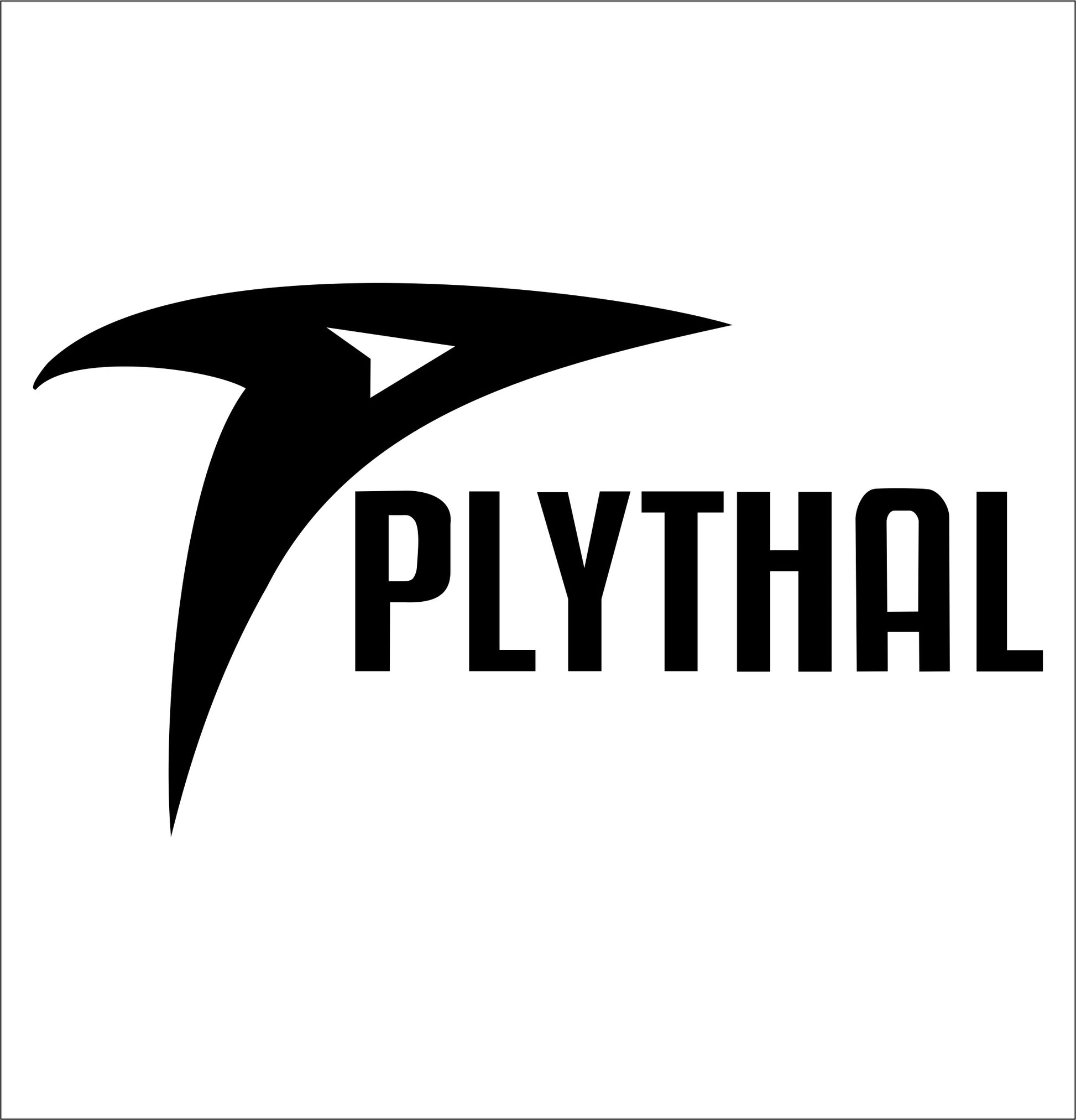 plythal gear decal, sticker, hunting fishing decal, car sticker