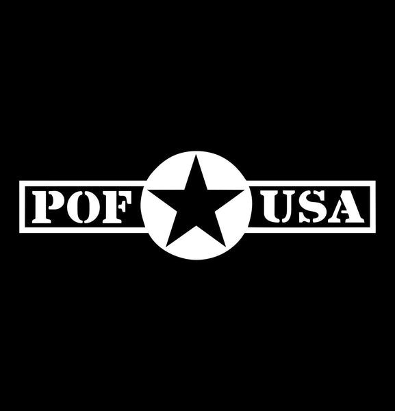 POF USA decal, firearm decal, car decal sticker