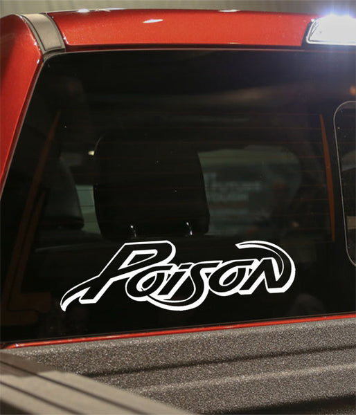 poison band decal - North 49 Decals