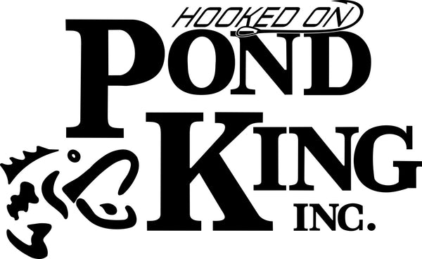 pond king decal, car decal, fishing sticker