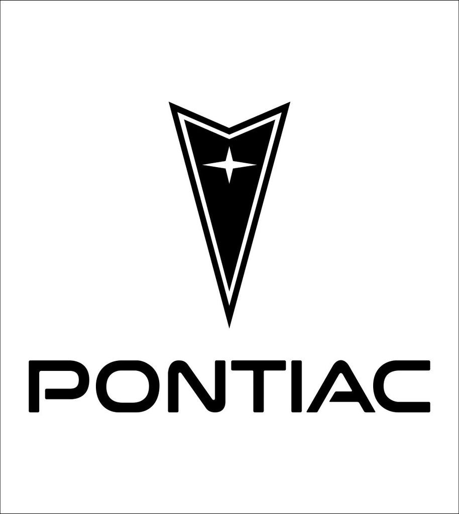 Pontiac decal, sticker, car decal