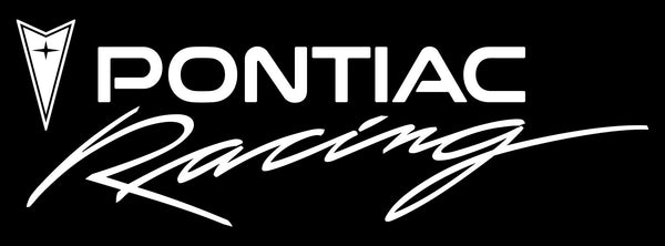 Pontiac Racing decal, sticker, racing decal