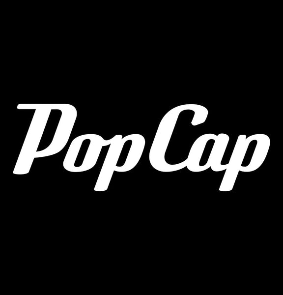 Pop Cap Games decal, video game decal, sticker, car decal