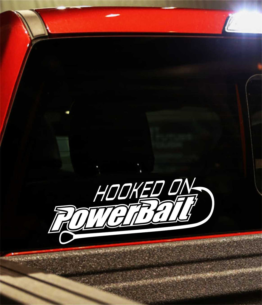 Hooked on Powerbait decal – North 49 Decals