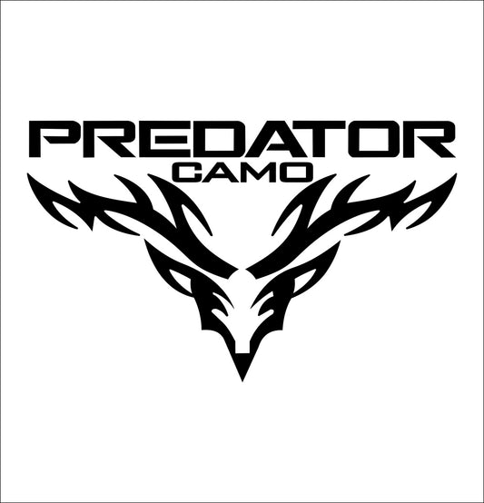 predator camo decal, sticker, hunting fishing decal, car sticker
