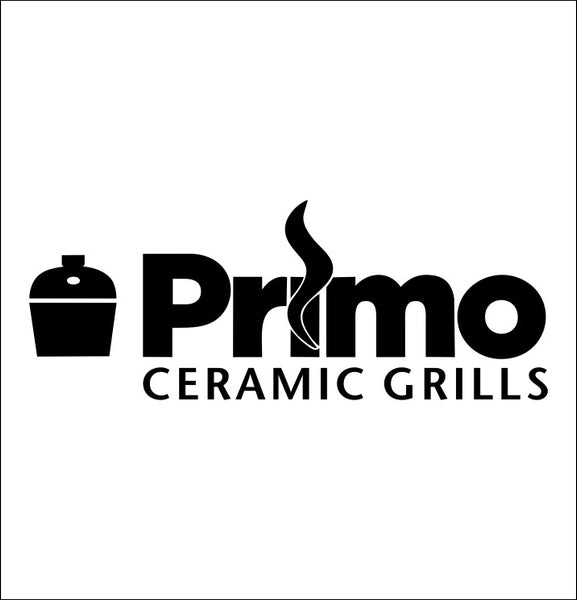 Primo Grills decal, barbecue, smoker decals, car decal
