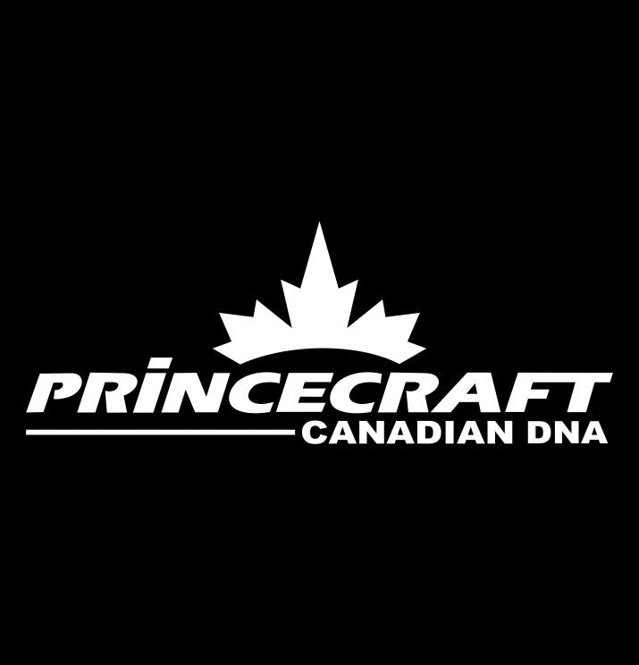 princecraft decal, sticker, fishing hunting sticker, car decal d