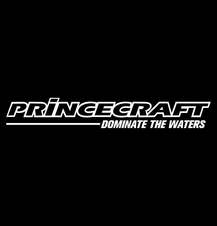 princecraft decal, sticker, fishing hunting sticker, car decal e
