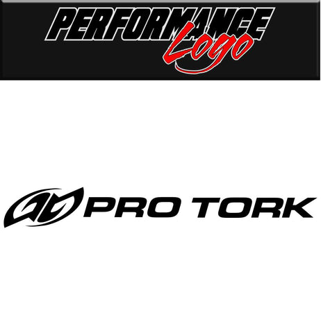 Pro Tork decal, performance decal, sticker