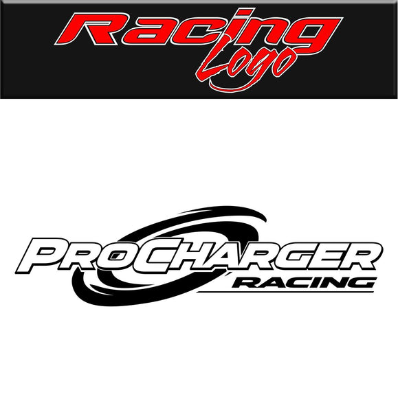 Procharger Racing decal, racing decal sticker