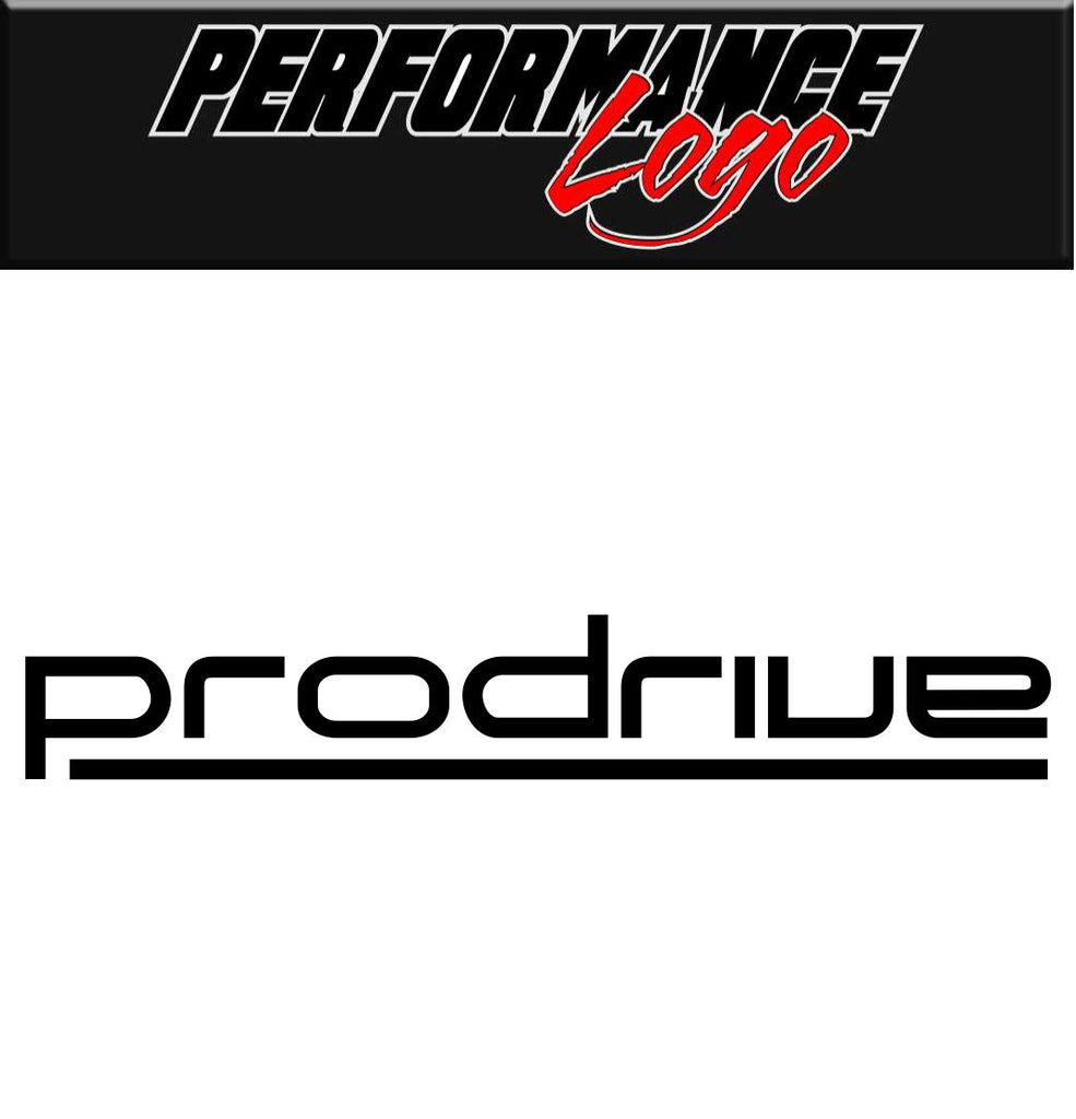 Prodrive decal, performance decal, sticker